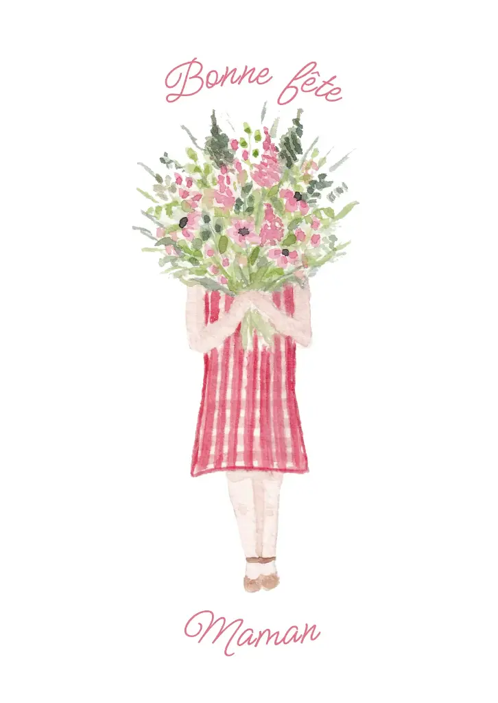 Bonne fête maman bouquet fille.webp