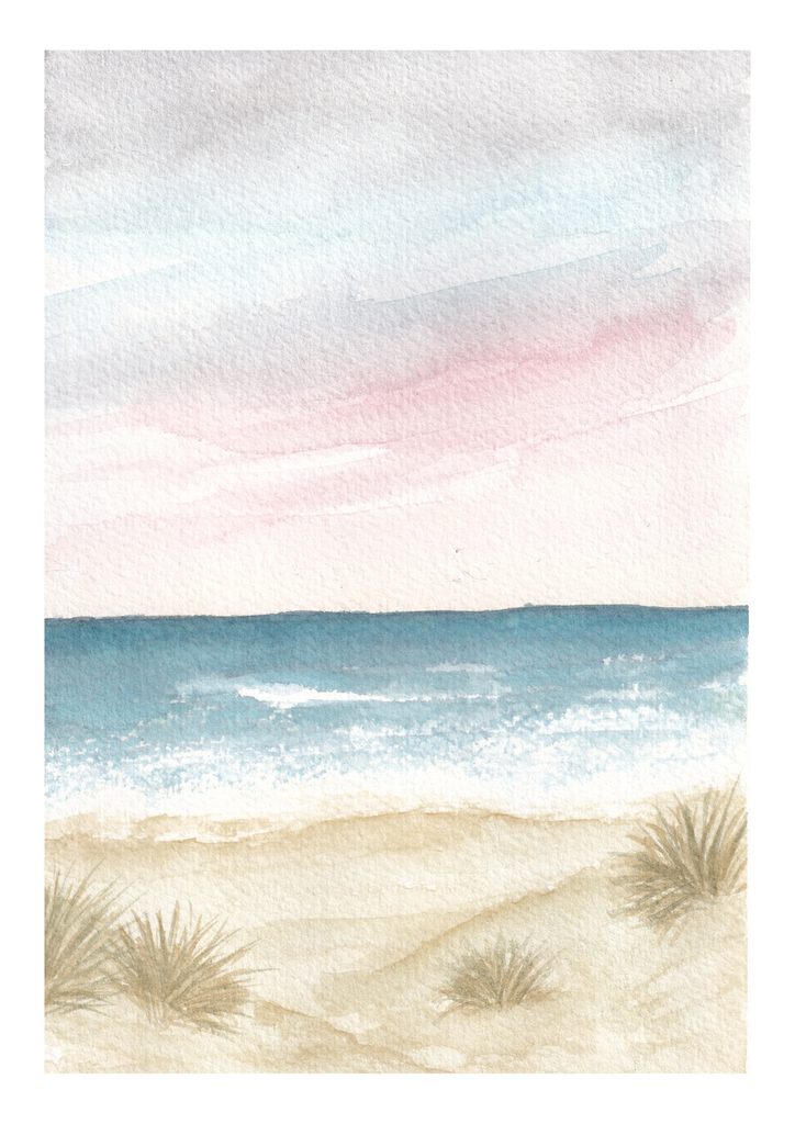 Affiche A4 "Plage"
