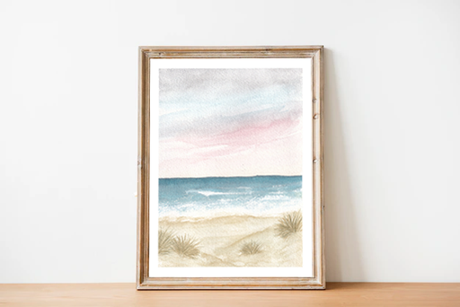 Affiche A4 "Plage"
